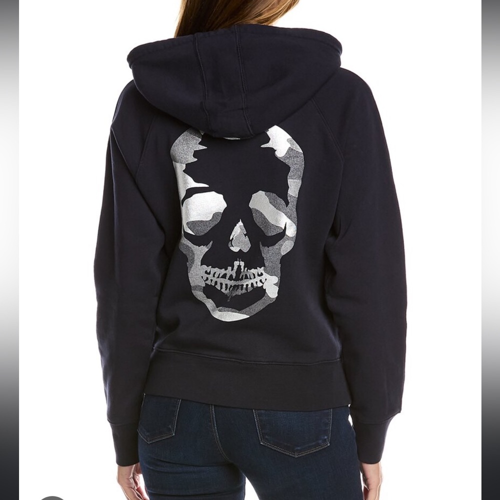 COPY - Zadig & Voltaire Navy Skull Hoodie
